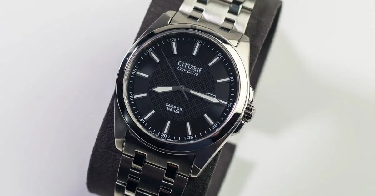 Horloge citizen eco drive
