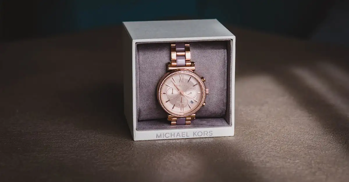 Gouden horloge Michael Kors kopen | Stijlvol en elegant