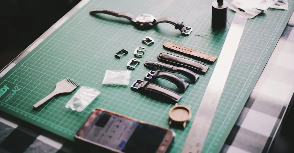 Horloge gereedschap voor reparatie en onderhoud